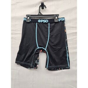 PSD Underwear Youth XL 2 Pack Boxer Briefs Jawsome Shark Skull Tropical Black